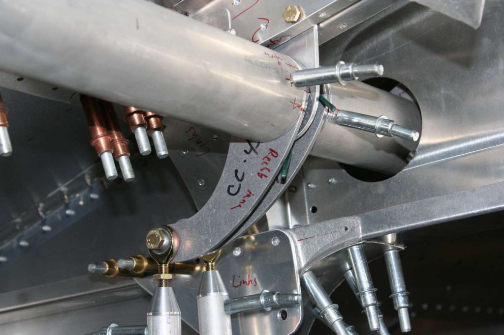 Torque tube detail Murphy Rebel