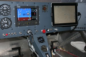 dashboard with radio